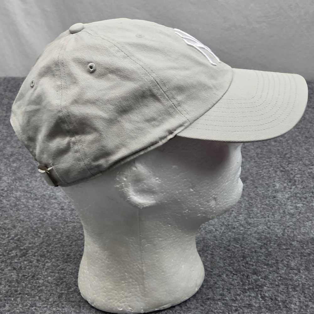 New York Yankees Hat Khaki Tan Pink Underbrim '47 Brand Clean Up MLB Cap Fangear - Picture 5 of 6